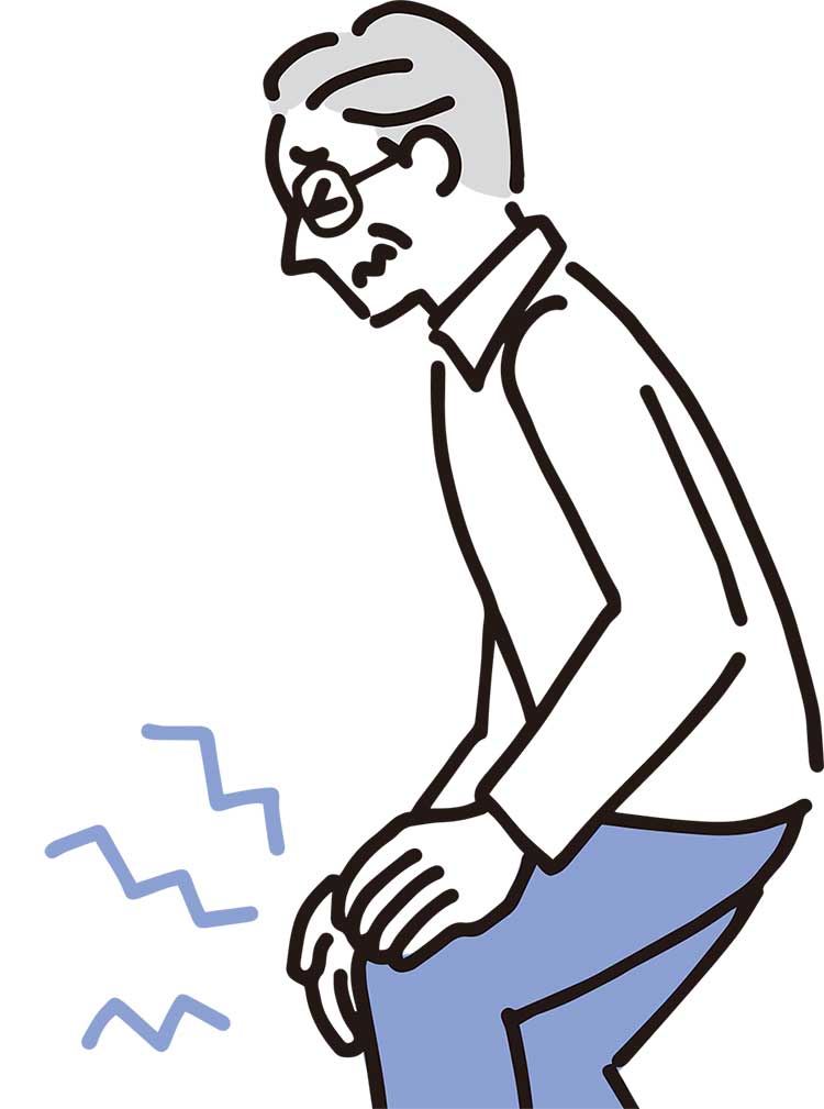 股関節・膝の痛み・臼蓋不全